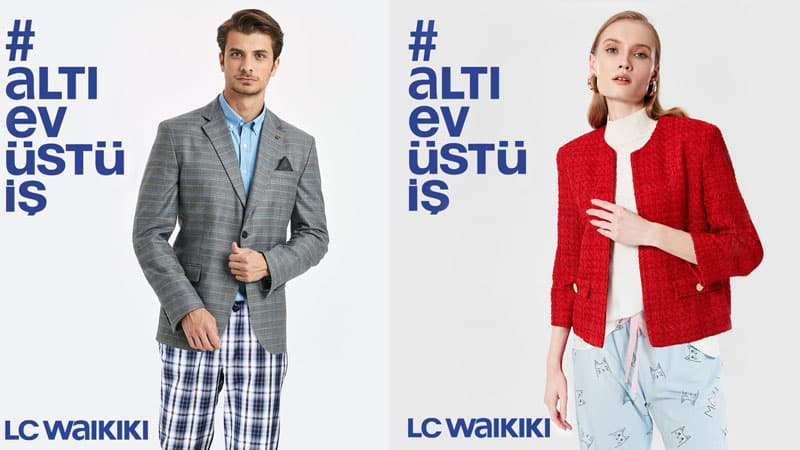 LC Waikiki-dən “home office” çalışanlarına alternativ kombinasiya: #altıevüstüiş