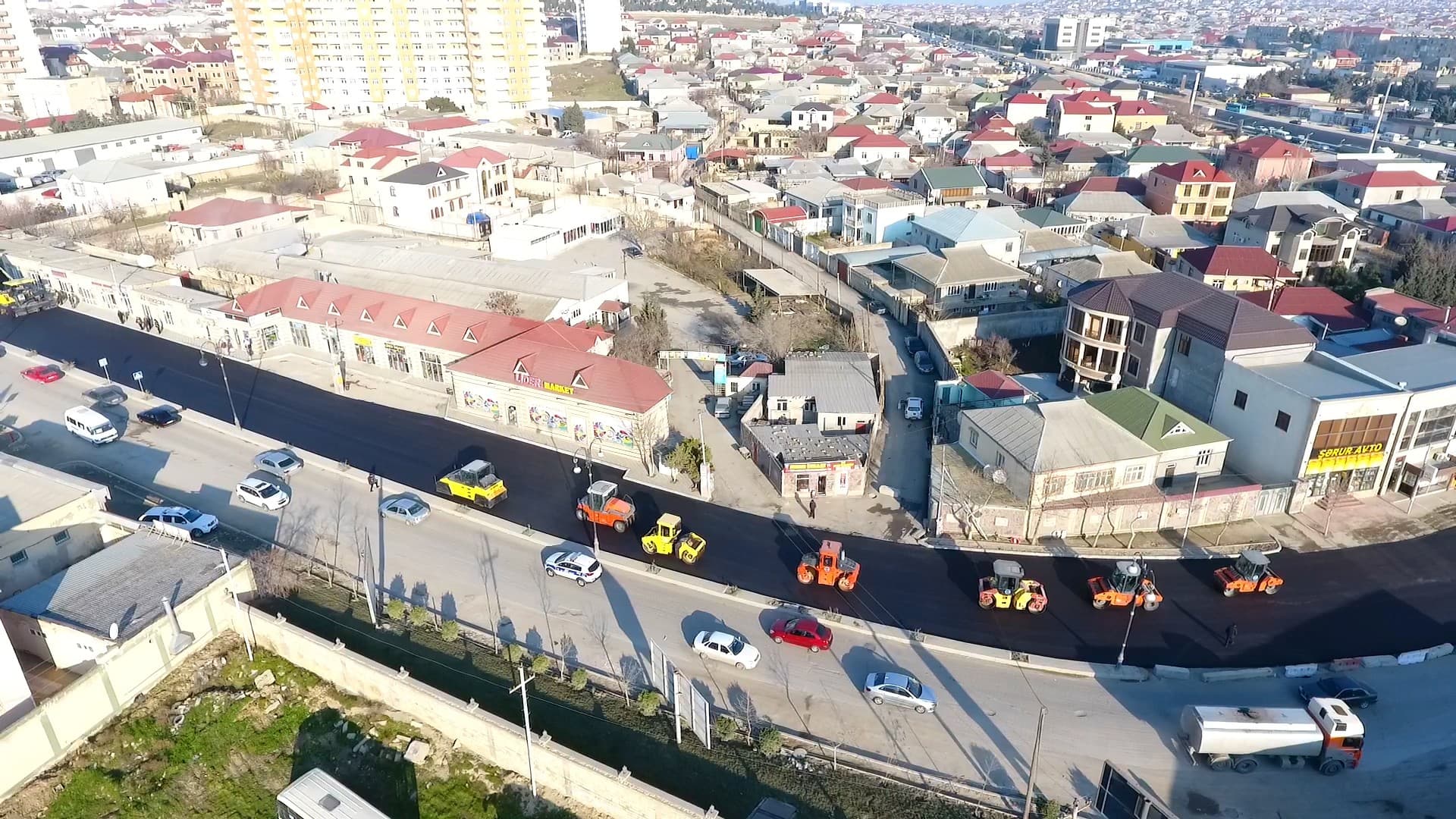 Xırdalanda bu yolun təmiri yekunlaşır