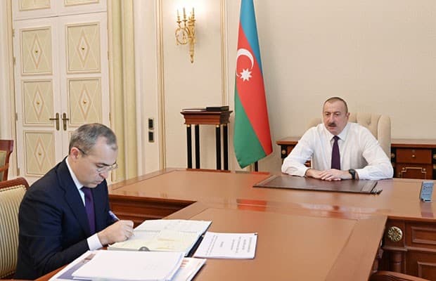Prezident Mikayıl Cabbarovu qəbul edib