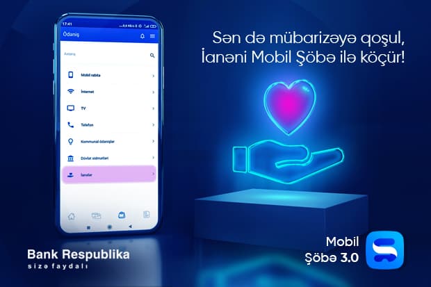 “Bank Respublika”dan koronavirusa qarşı mübarizədə daha bir dəstək