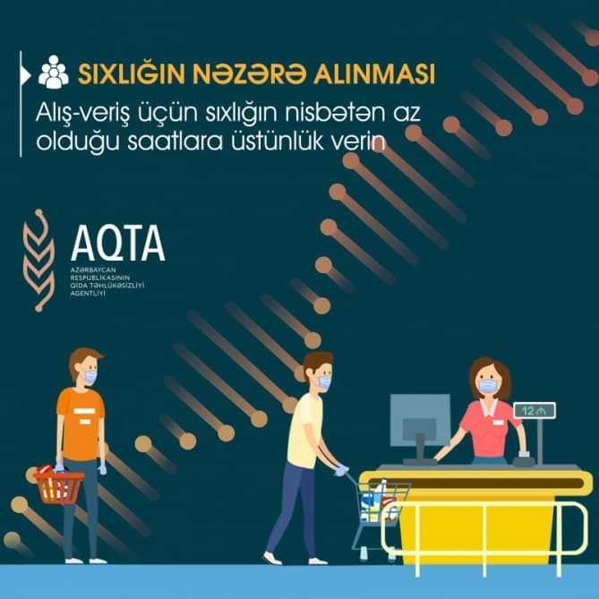 Ərzaq mağazalarında alış-veriş zamanı nəyə diqqət etmək lazımdır ? XƏBƏRDARLIQ