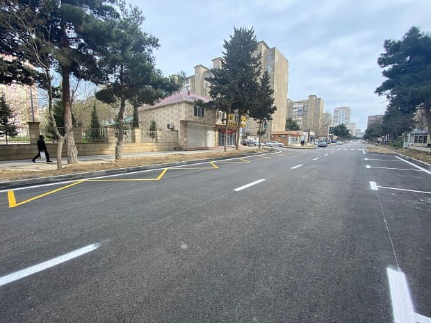 Daha bir ünvanda müasir küçədə dizaynının elemetlərindən istifadə olunur