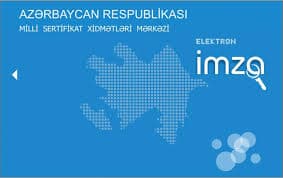 E-imza ilə bağlı yenilənmə edilib -İSTİFADƏÇİLƏR DİQQƏTLİ OLSUN