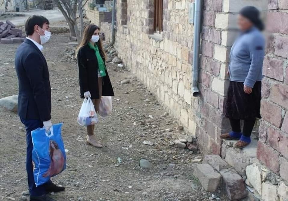 “Aqrar İnkişaf Könüllüləri”nin karantin rejimindəki fəaliyyəti