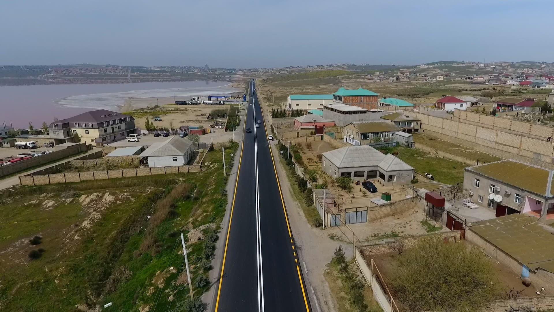 Masazır-Novxanı avtomobil yolunun 2.5 km-lik hissəsi yenidən qurulub