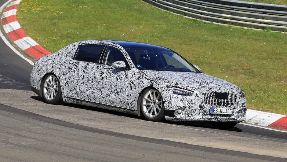 Mercedes-Maybach sınaqdan keçirilir