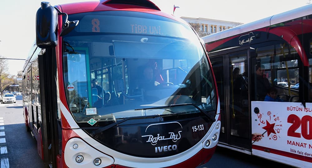 Bakıdakı avtobuslarda arakəsmələr quraşdırılacaq