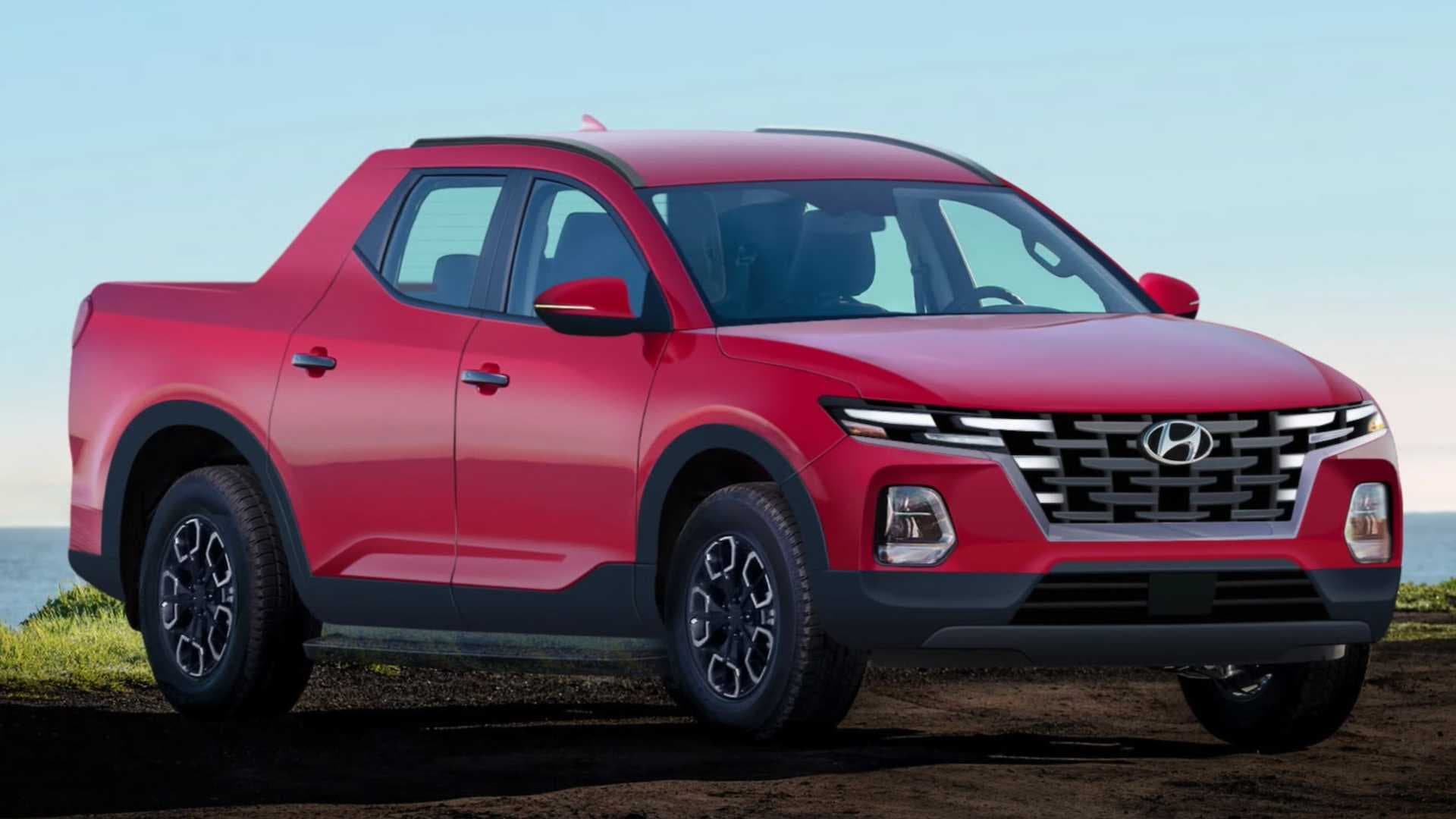 Hyundai Santa Cruz pikap belə olacaq - FOTO