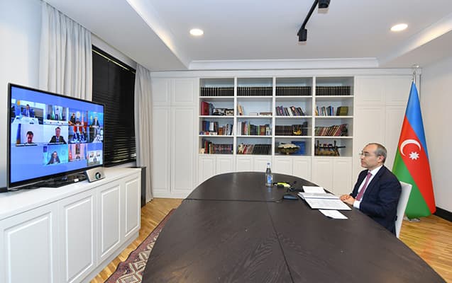 Türk Şurasının iqtisadiyyat nazirlərinin videokonfransı keçirilib-MİKAYIL CABBAROVDAN TƏKLİF