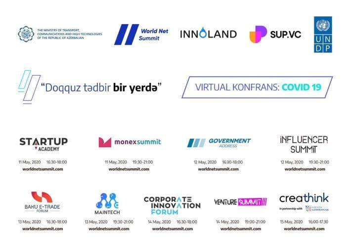 "World Net Summit" onlayn konfransı keçiriləcək