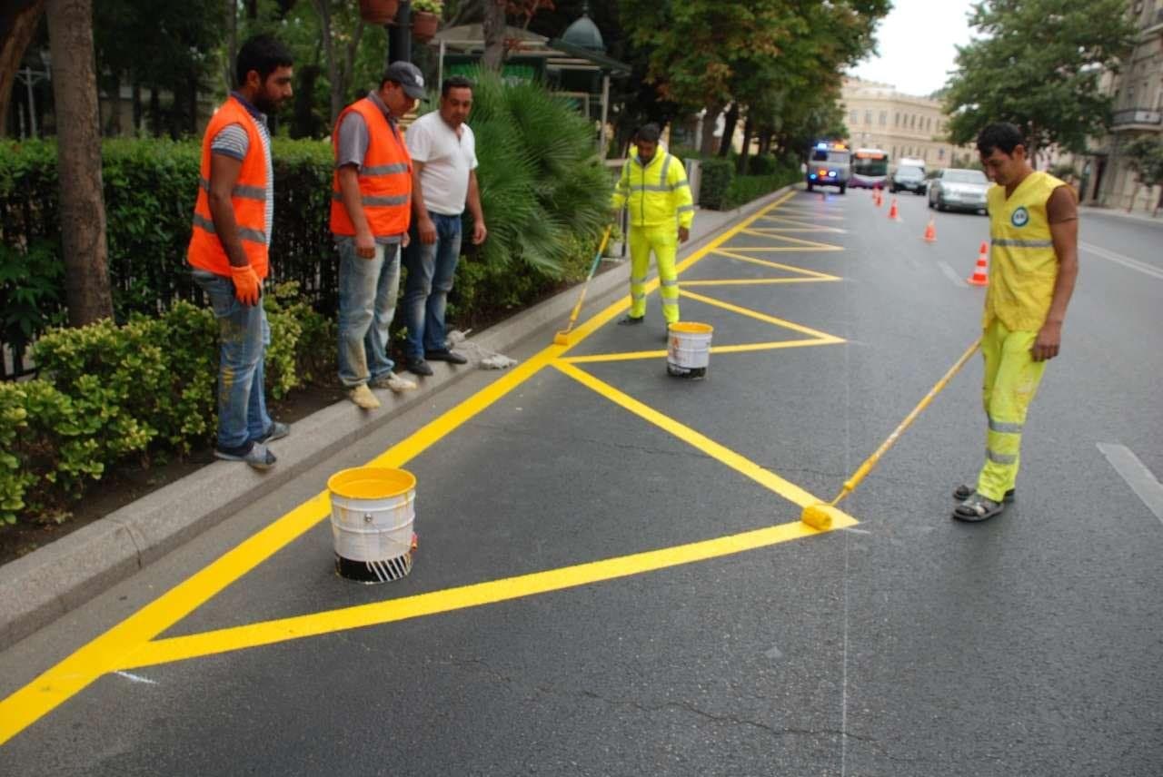 Bu yollarda xətlənmə işləri aparılacaq