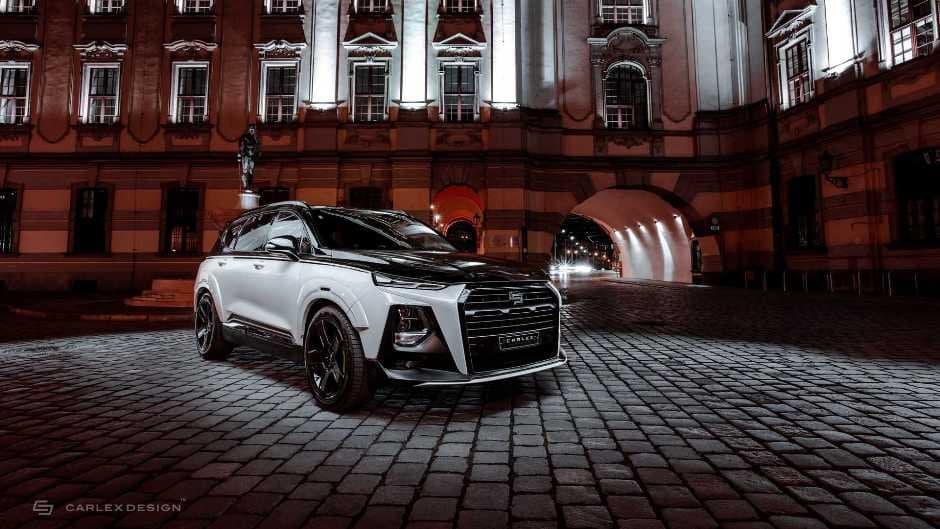 Santa Fe modeli aqressivləşib - FOTO