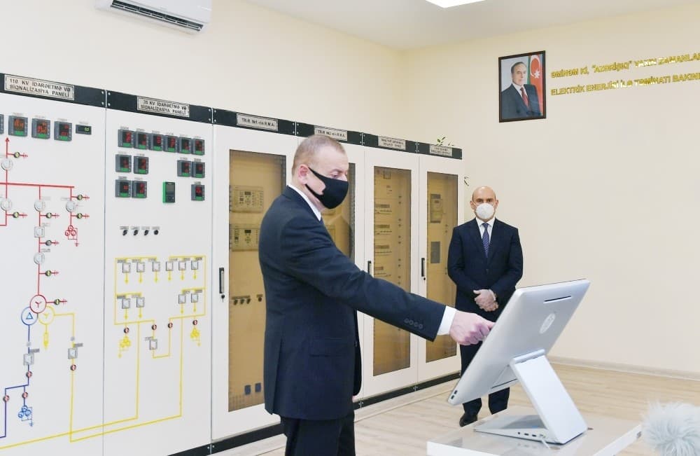 “Ağcabədi-2” elektrik yarımstansiyası istifadəyə verildi