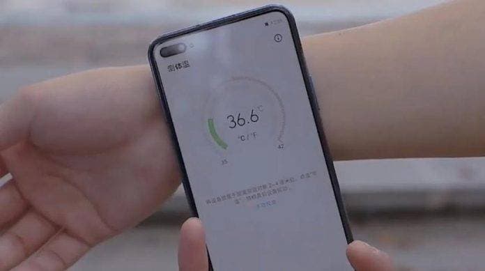 “Huawei” bədənin temperaturunu ölçən smartfon təqdim edib