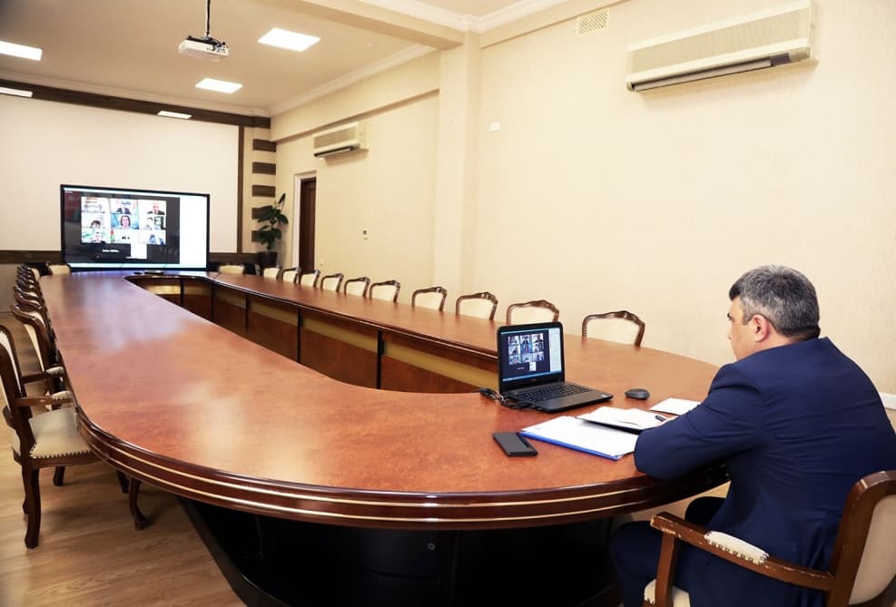 Azərbaycan Kənd Təsərrüfatı Nazirliyi ilə Fransa Sahibkarlar Təşkilatı arasında onlayn görüş keçirilib