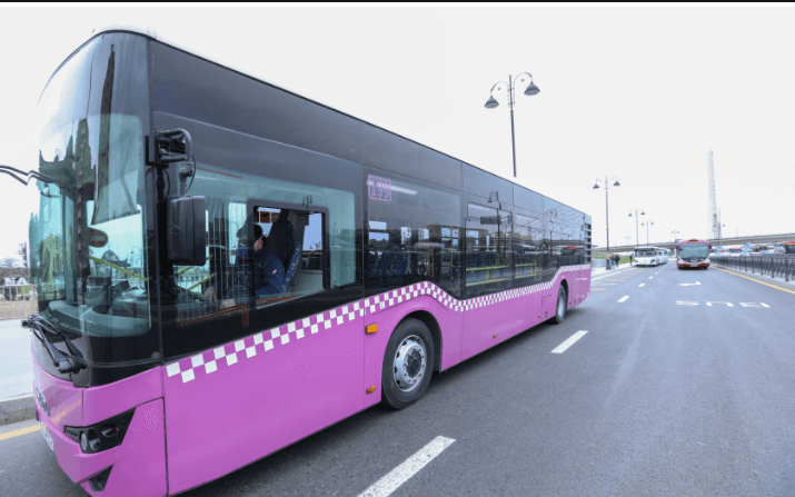 Avtobuslarda sərinləndirmə sistemləri işə salınır