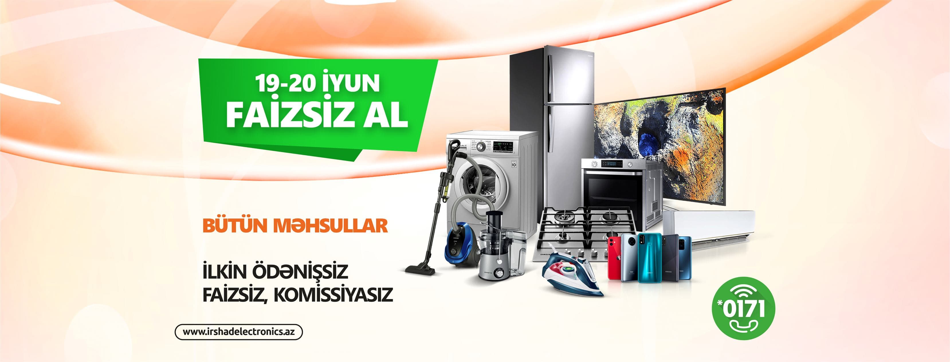 “İrşad Electronics”dən iki günlük ENDİRİM kampaniyası - ƏTRAFLI
