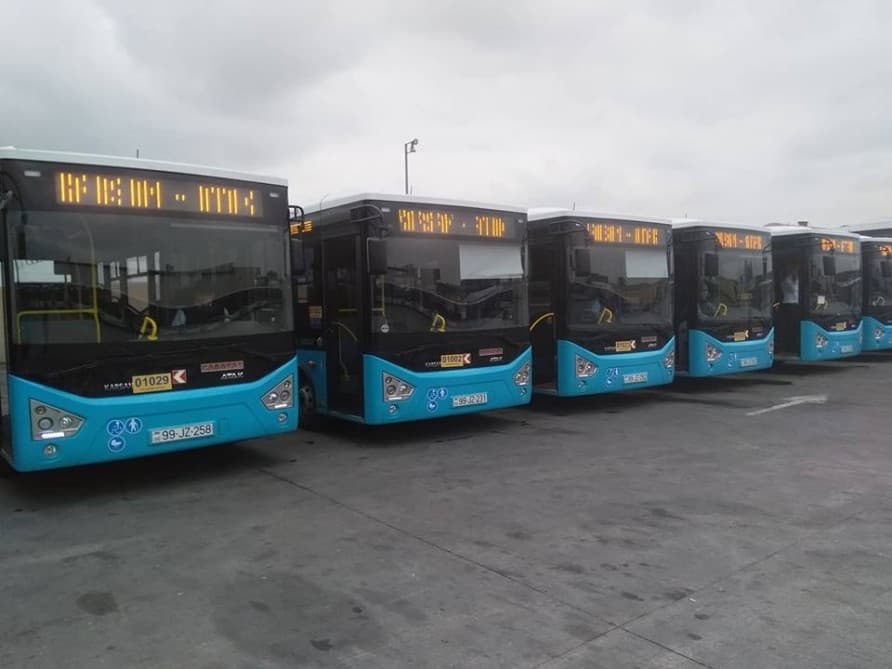 Bu il Azərbaycana gətirilən avtobusların SAYI AÇIQLANDI