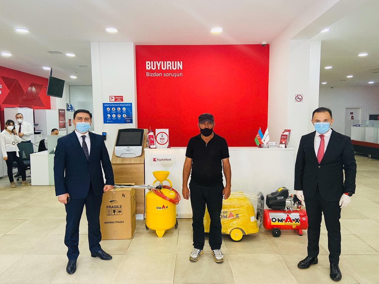 Kapital Bank biznesə başlamaq üçün daha 30 nəfərə dəstək göstərib