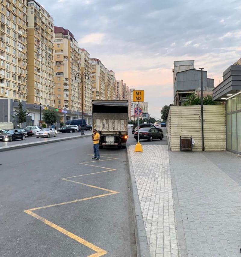 Ekspres xətlər üzrə avrobusların üçün yeni müvəqqəti dayanacaqlar müəyyən edilib