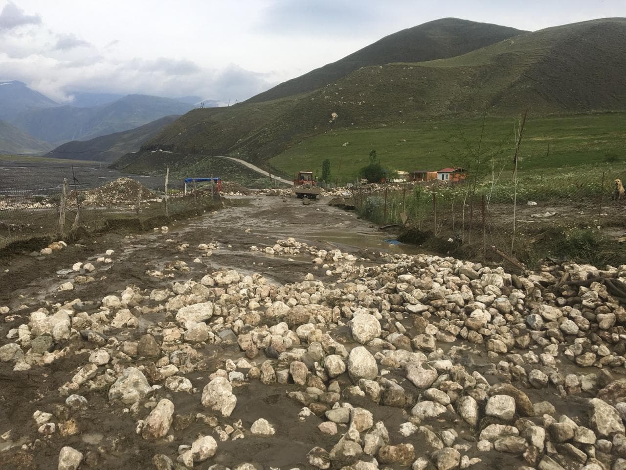 Quba-Xınalıq yolunda hərəkət bərpa olunub