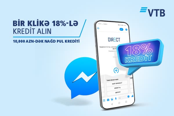 VTB (Azərbaycan) Facebook vasitəsilə kreditlərin verilməsinə başladı