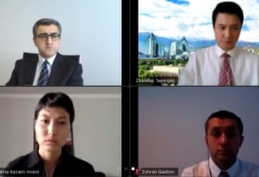 AZPROMO və “Kazakh Invest” ASC arasında əməkdaşlıq müzakirə olunub