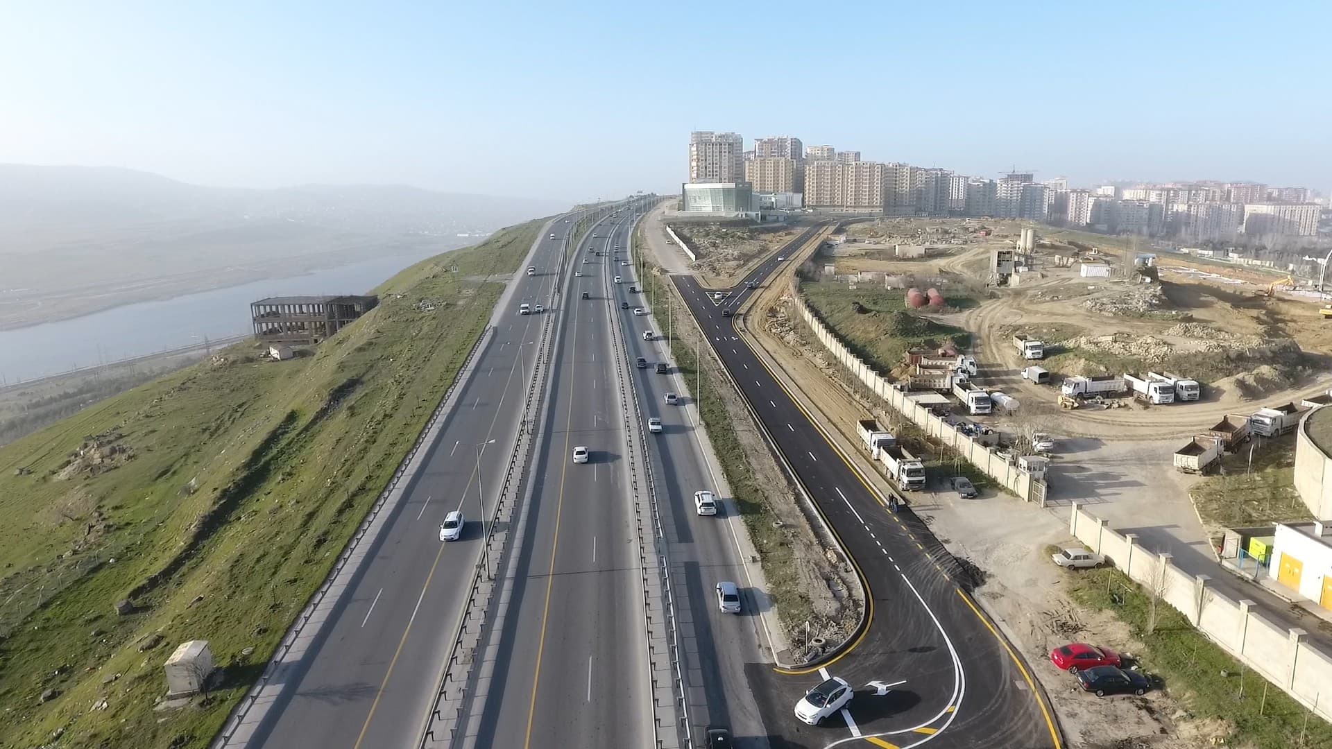 Yasamalda 7km-lik yol yenidən qurulur