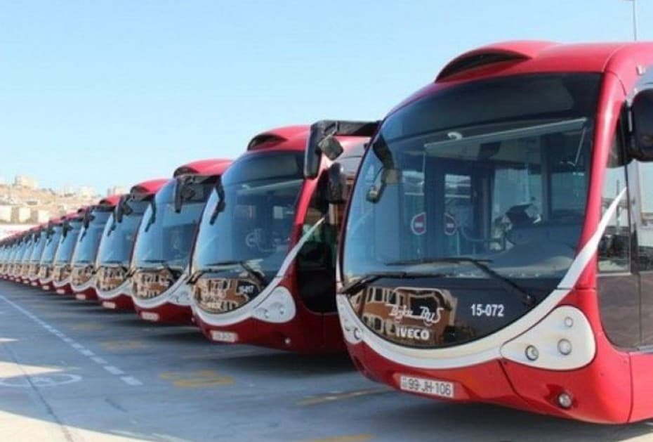 BNA: Həftəsonu müntəzəm və ekspres xətlər üzrə avtobusların fəaliyyəti dayandırılacaq