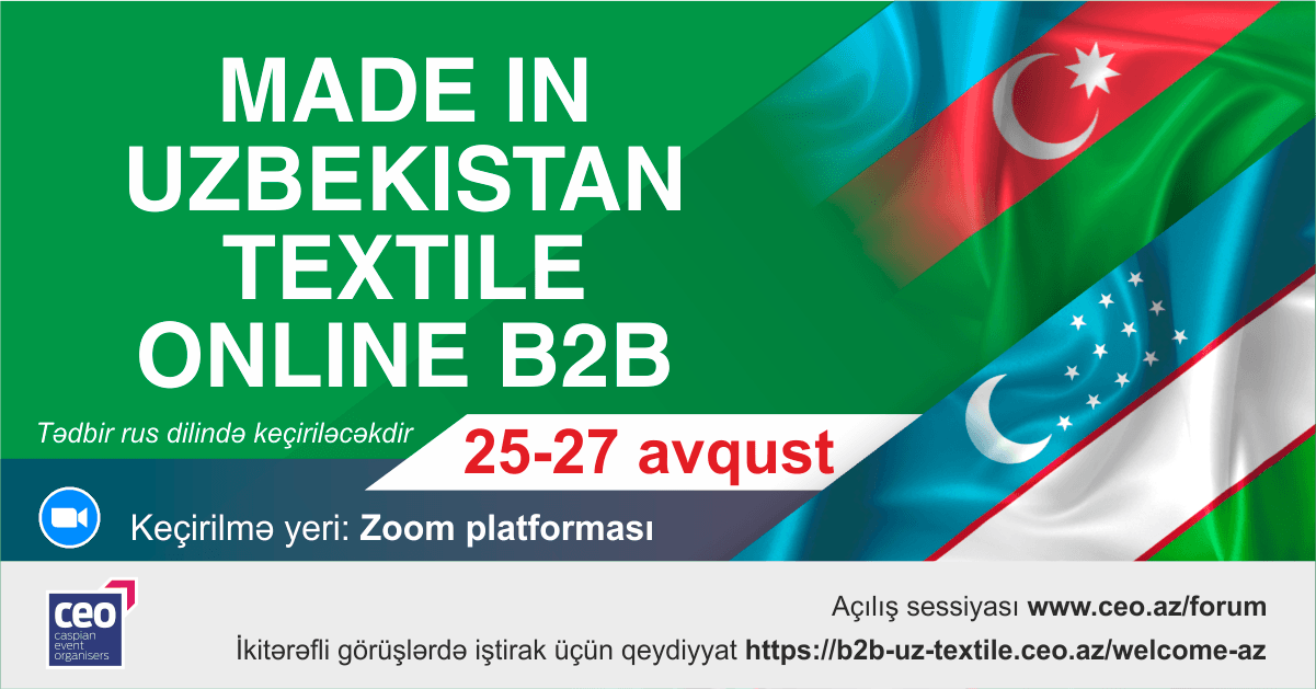 «Made in Uzbekistan» biznes forumunda 28 şirkət iştirak edəcək