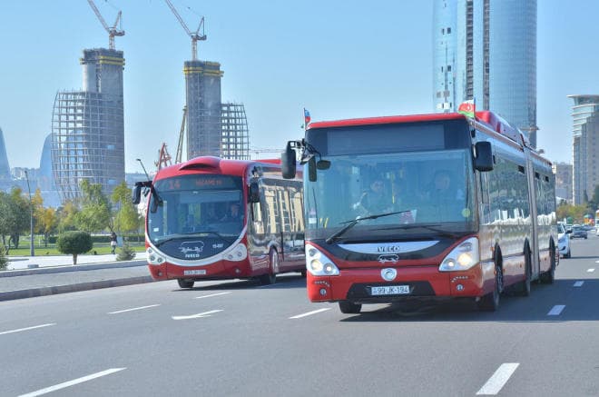 Bu istiqamətlərdə xəttə əlavə avtobuslar verilir