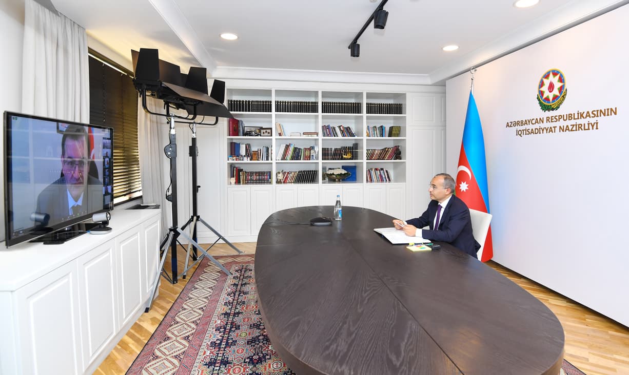 İqtisadiyyat naziri Mikayıl Cabbarovun gənclərlə görüşü
