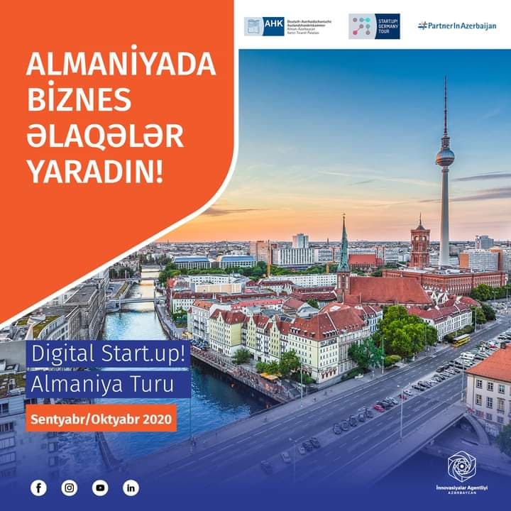 "Start.up! Almaniya Turu"na qeydiyyat başlayır