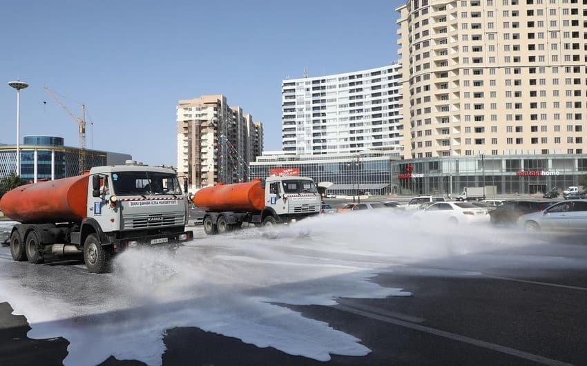 Sabah Bakıda növbəti gücləndirilmiş dezinfeksiya işləri aparılacaq