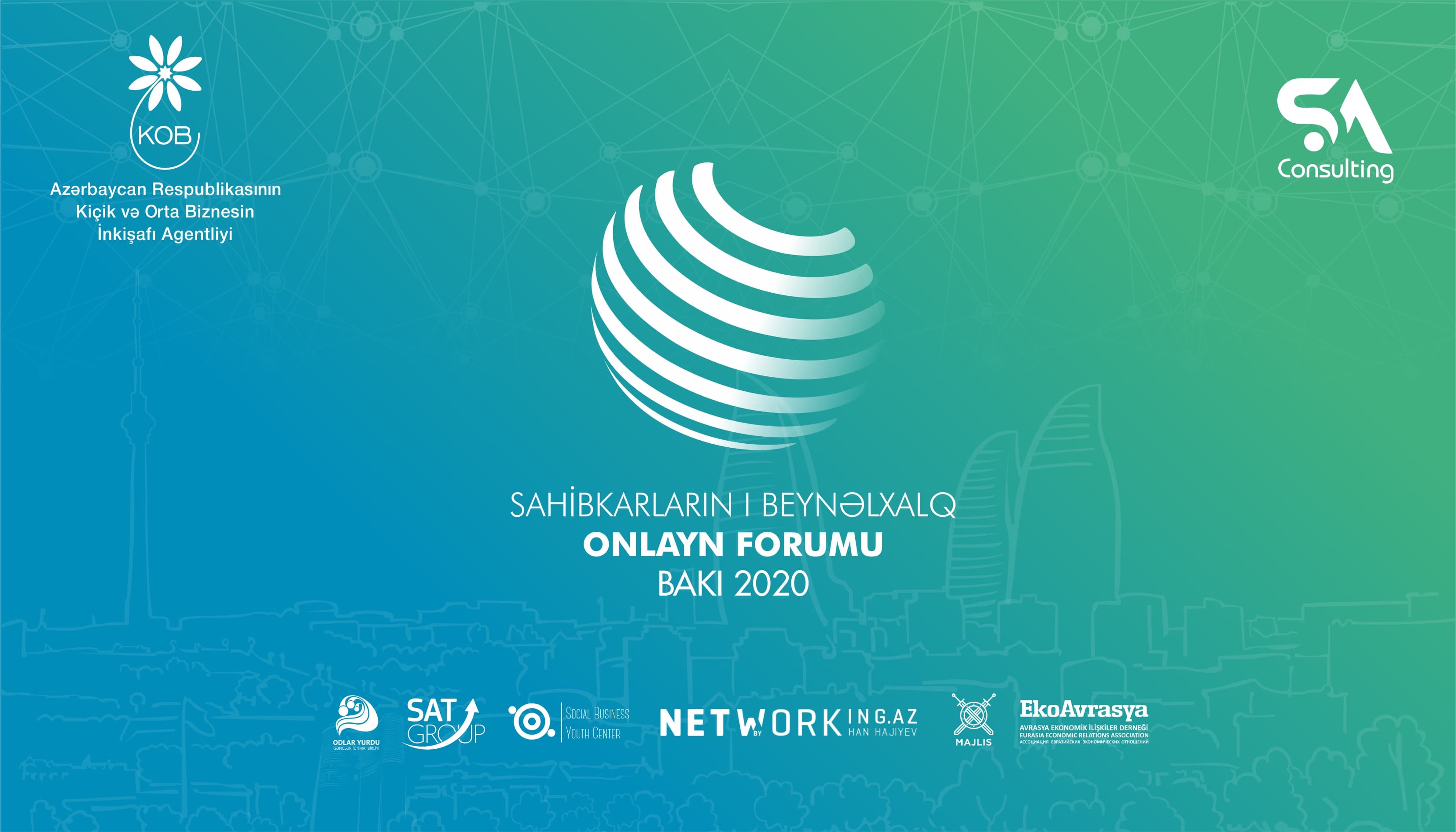 “Sahibkarların I beynəlxalq onlayn forumu - Bakı 2020”