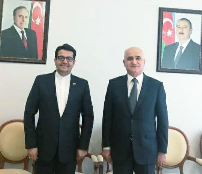 Şahin Mustafayev İranın ölkəmizdəki səfiri ilə İrandan Azərbaycan gətirilən yüklərin təhlükəsizliyini müzakirə edib