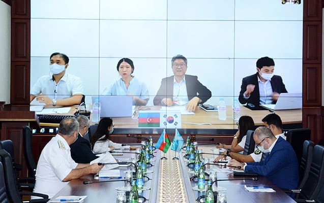 Koreya Gömrük İdarəsinin layihəsi ilə bağlı onlayn iclas keçirildi