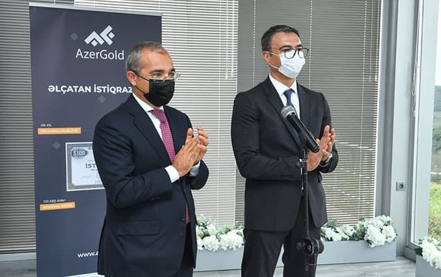 “AzerGold” istiqrazlarının dövriyyəyə buraxılması ilə bağlı “Açılış zəngi” mərasimi keçirilib