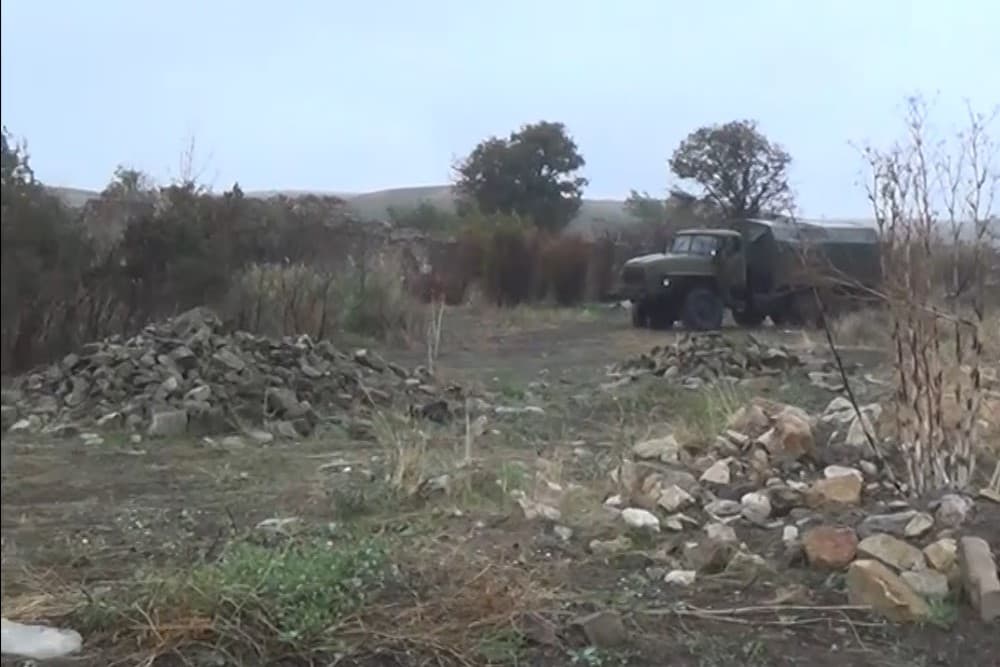 İşğaldan azad edilmiş Cəbrayıl rayonunun Çaxırlı kəndinin videogörüntülərini təqdim edirik - VİDEO
