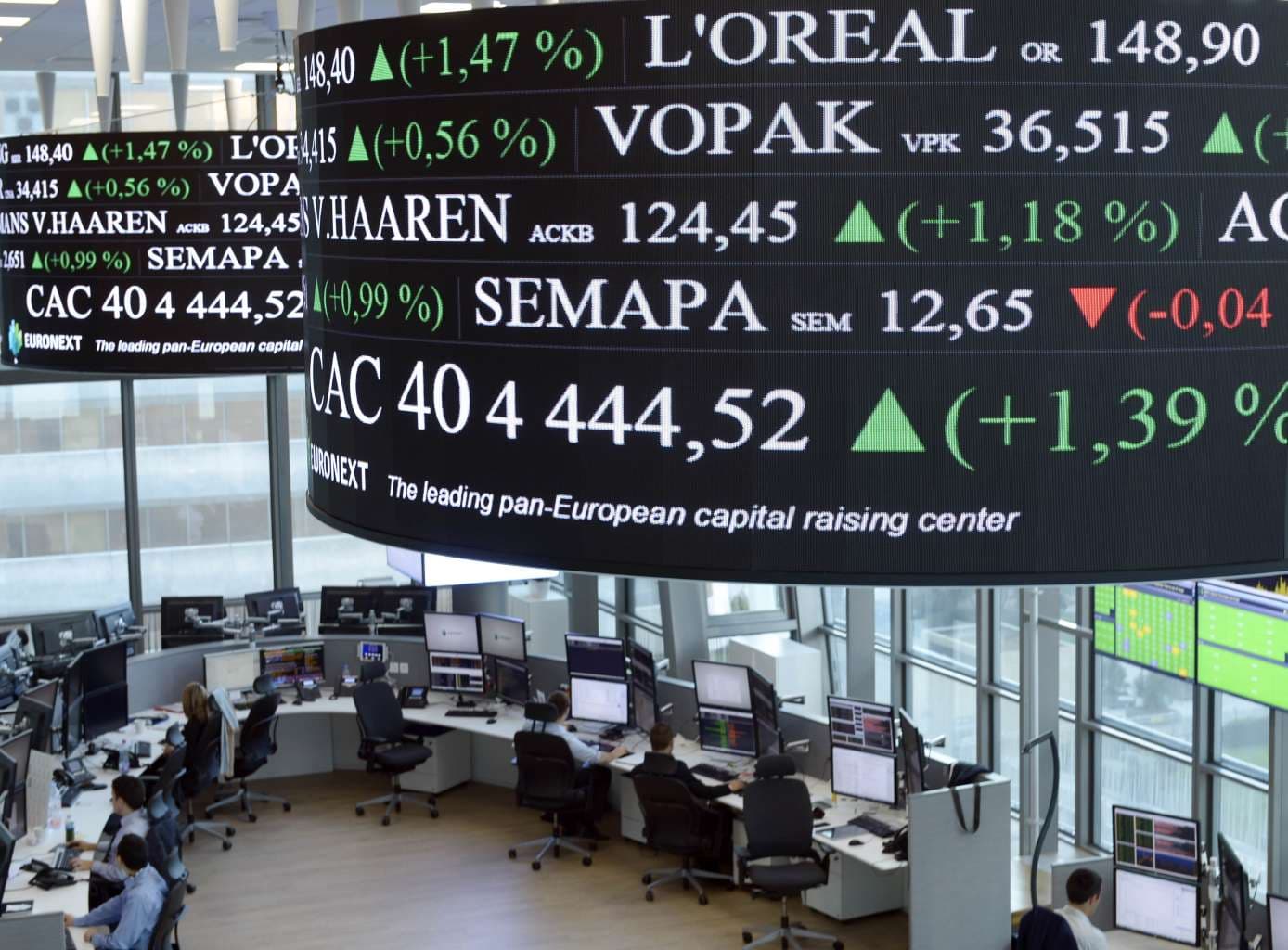 Avropa fond bazarlarının indeksləri YÜKSƏLİB