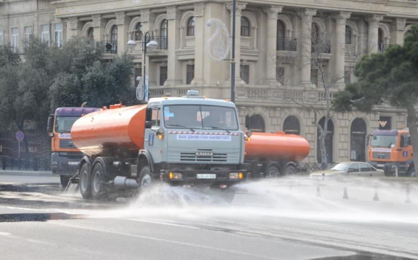 Bakıda əlavə gücləndirilmiş dezinfeksiya aparılacaq