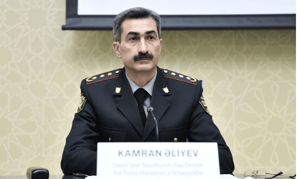 Kamran Əliyev Baş Dövlət Yol Polisi İdarəsinin rəis müavini təyin edilib - ƏMR