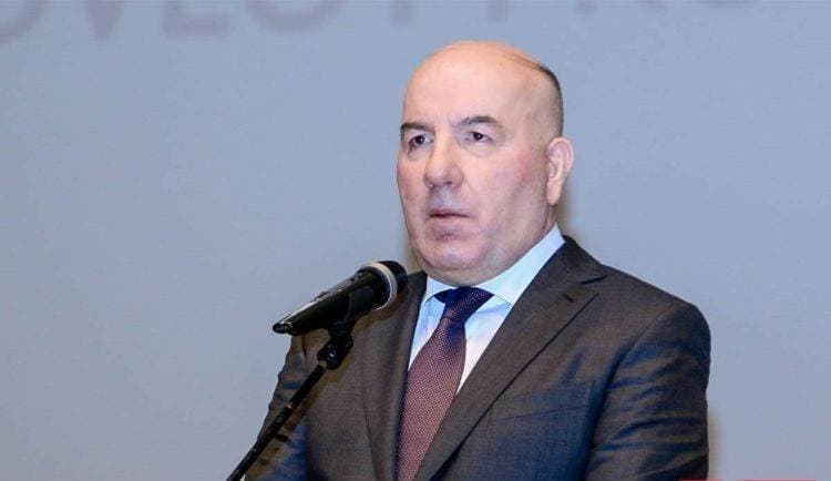 Elman Rüstəmov Beynəlxalq Valyuta Fondunun toplantısında Qarabağ münaqişəsindən danışıb