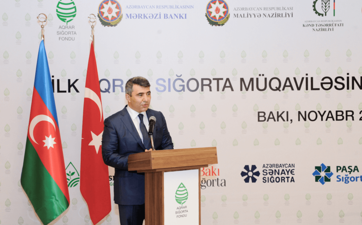 Azərbaycanda dövlət dəstəyi ilə aqrar sığorta mexanizminin tətbiqinə start verilib