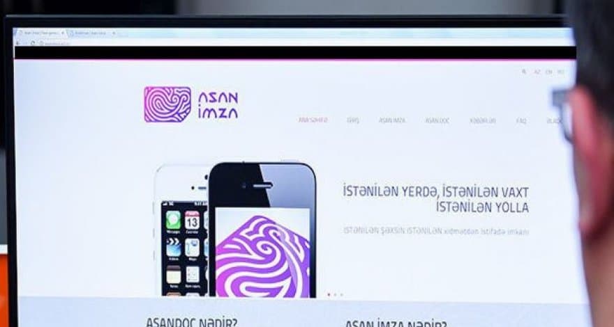 “Asan İmza” sertifikatlarının onlayn əldə edilməsi və yenilənməsi üçün yeni elektron xidmət