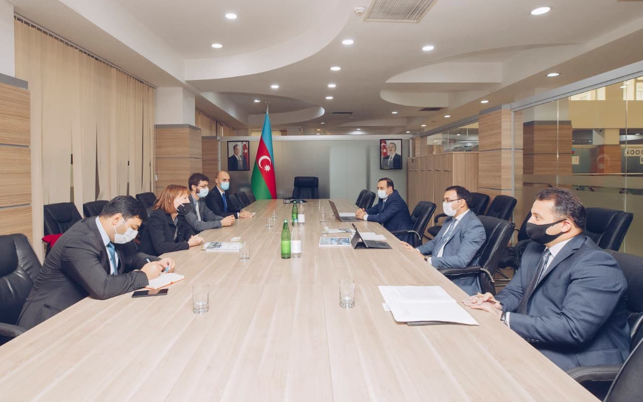 Dövlət Agentliyinin sədri GİZ-in nümayəndə heyəti ilə görüşüb