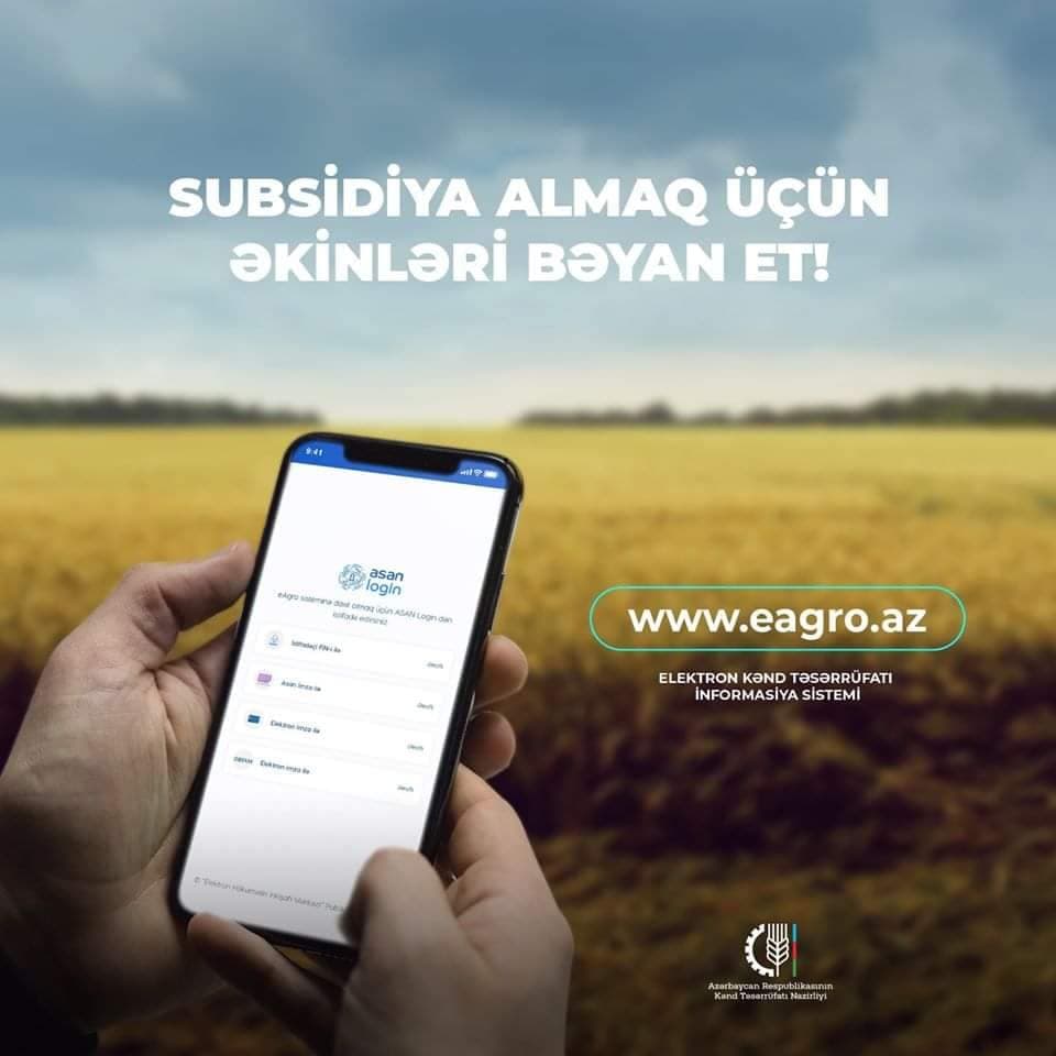 AKİA-dan fermerlərə çağırış: “Payızlıq əkinlər noyabrın sonunadək bəyan edilməlidir”