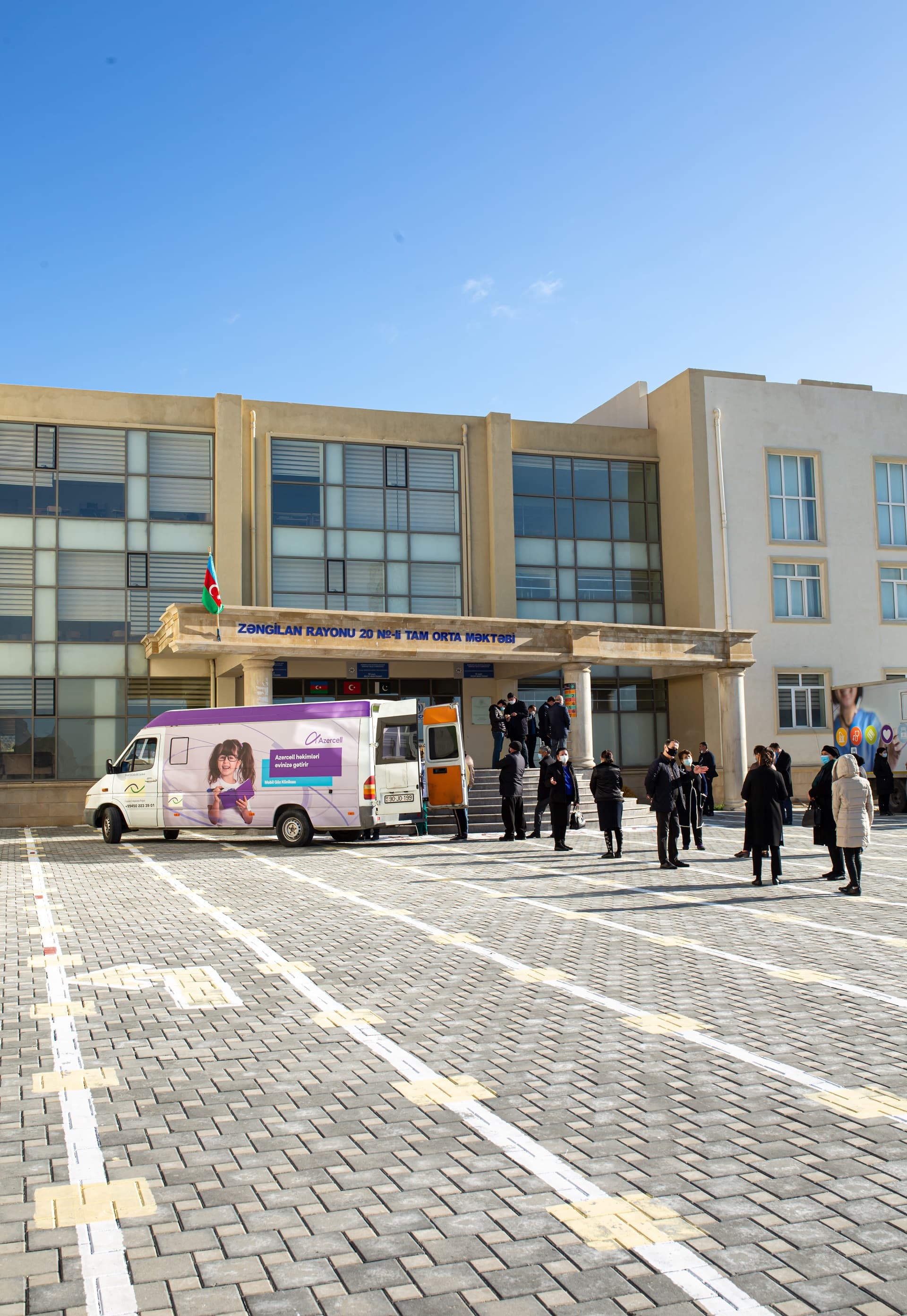 Azercell-in Mobil Göz Klinikası BMT-nin təşəbbüsü ilə məcburi köçkünlər üçün aksiyada iştirak edib