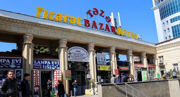 Bakıdakı “Təzə bazar” dekabrın 1-dək köçürüləcək