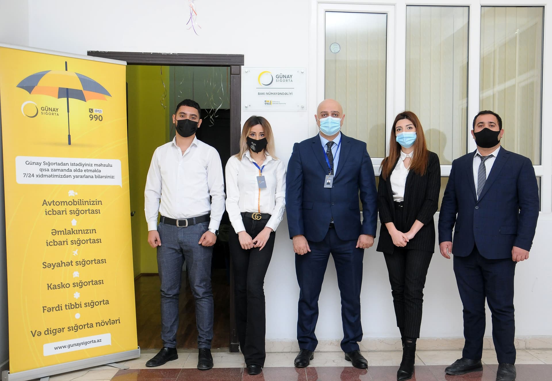 "Günay Sığorta"nın yeni Bakı nümayəndəliyi açıldı - FOTO